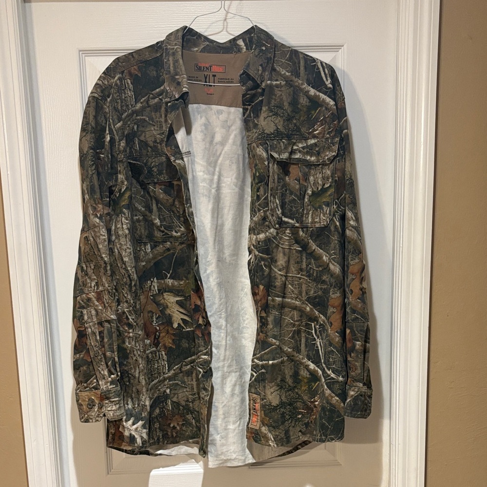 RedHead Men's Camo Silent-Hide Shirt Jacket